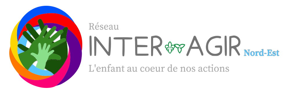 Logo Inter Agir Nord Est PNG