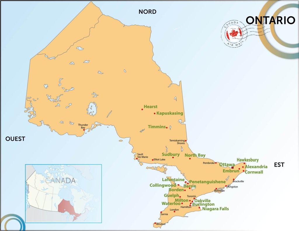 Mappe Ontario